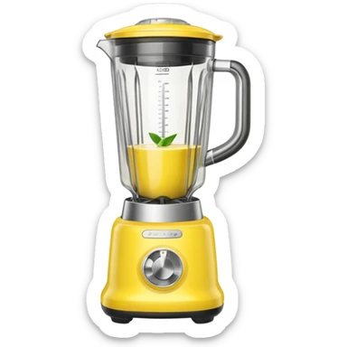 mac os fruit lemon blender sticker