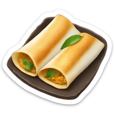 Masala dosa sticker