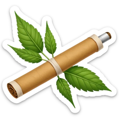 weed joint sticker