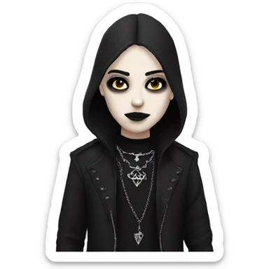 goth hear sticker