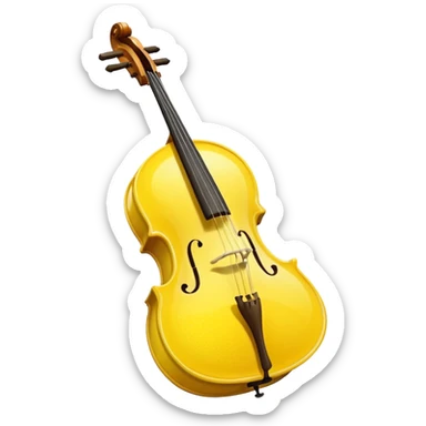 Lemon cello  sticker