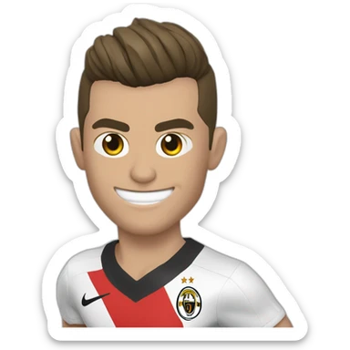 Cr7 y que tenga la frase: "puro CANCHEROS FC" sticker