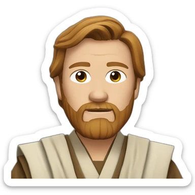 obi wan sticker
