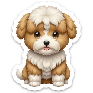 Maltipoo dog sticker