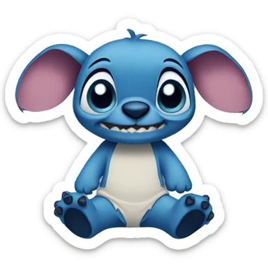 Stitch sticker