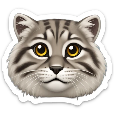 Wobber Pallas Cat sticker