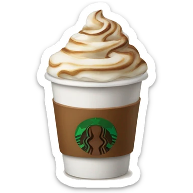 Vas de café de Starbucks  sticker