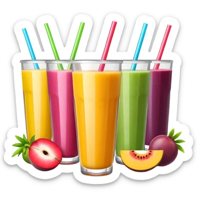 Smoothies, marque « naydélices » aux fruits  sticker