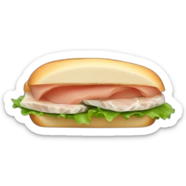 Tuna fish sandwich  sticker