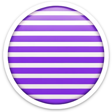 heterossexual roxo e branco sticker