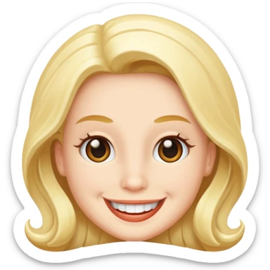 shelly from dandys world sticker