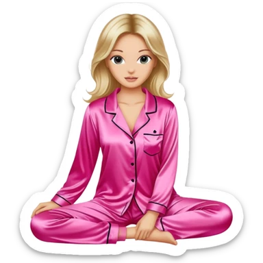 link victoria secret pajama set  sticker