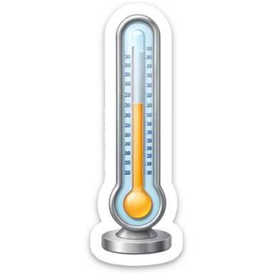 thermometer sticker