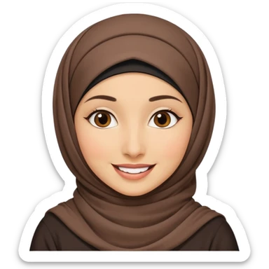 arabic women sticker