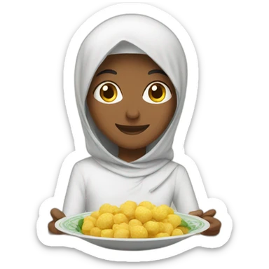 Celebrating ramadan  sticker