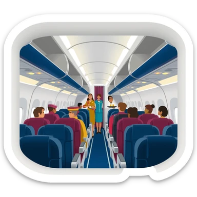 Air India A320neo domestic experience✈️ sticker