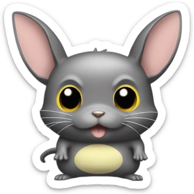 Stark rats pikachu sticker