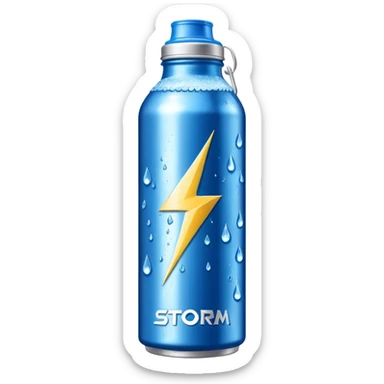  storm energy drink bottle like the can i creatw sticker
