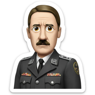 Adolf Hitler on Only Connect with Victoria Coren-Mitchell sticker