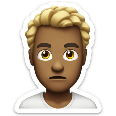 angry pop culture character sticker