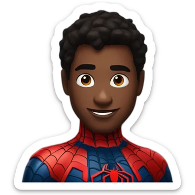 Spider-man Miles morales sticker