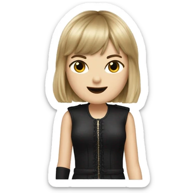 Generate Taylor’s Swift version of reputation album cover sticker