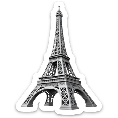 eifel tower sticker
