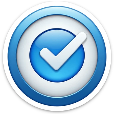Instagram blue tick verified badge emoji sticker