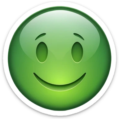 🟢 VIP text add this green round sticker