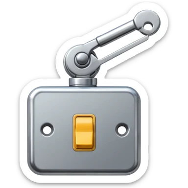 Switch lever sticker