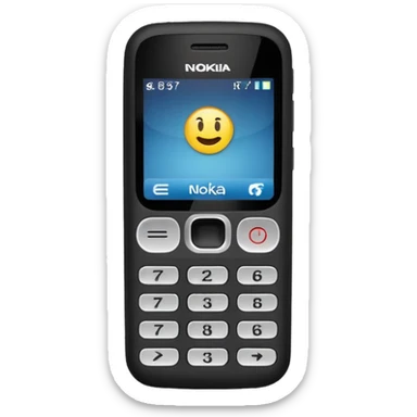 Celular nokia sticker