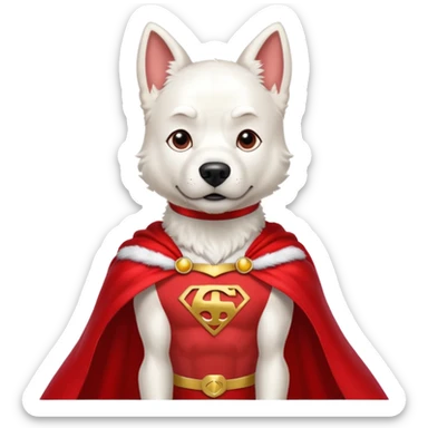 krypto dog sticker