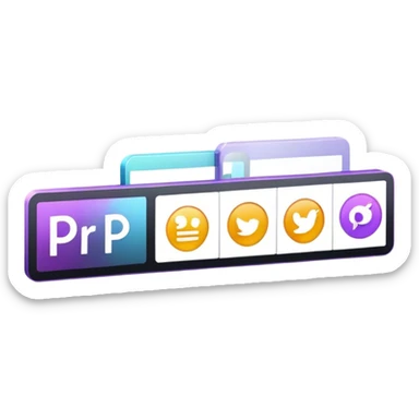 time line of premier pro ui  sticker