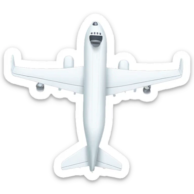 Airplane sticker