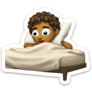 waking u in the morning sticker