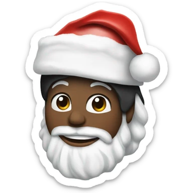 michael jackson with santa hat sticker