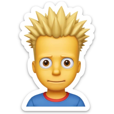 Bart Simpson  sticker