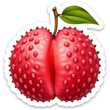 Lychee sticker