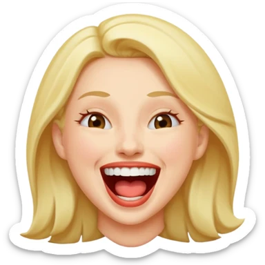 👩🏻😂 sticker