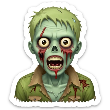 singer zombie sticker