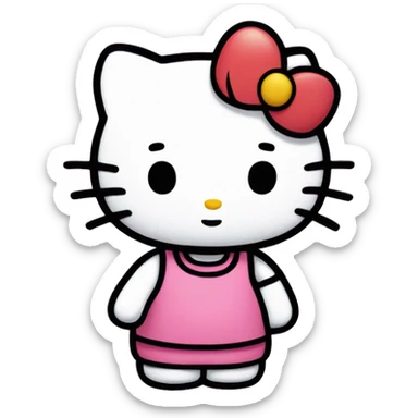 Hello-kitty hello-kitty sticker