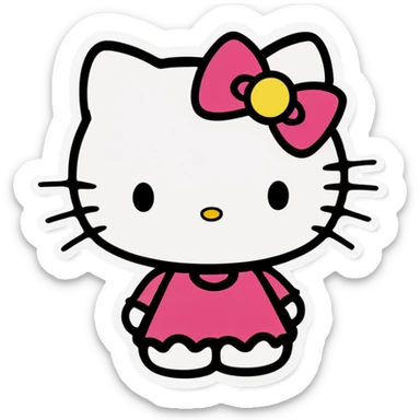 hello kitty sticker