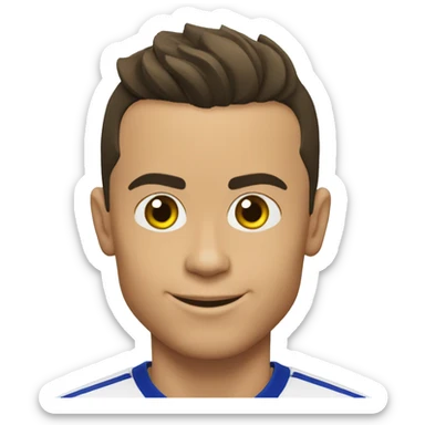 Cristiano Ronaldo soccer al nassr sticker