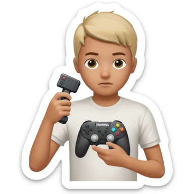 kid not taking a shower because of fortnite sticker