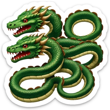 YAMATA NO OROCHI multicabeza sticker