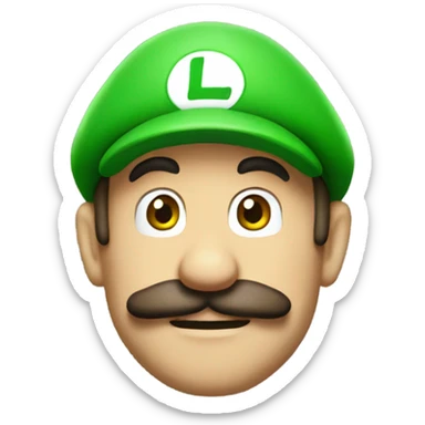 Luigi sticker