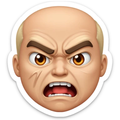 Tokat atan kişi sticker