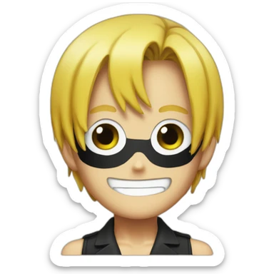 Sanji from one piece sticker