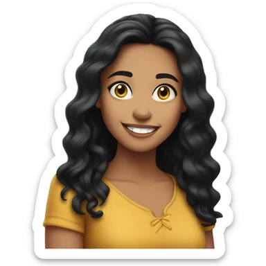 zoe saldaña  sticker