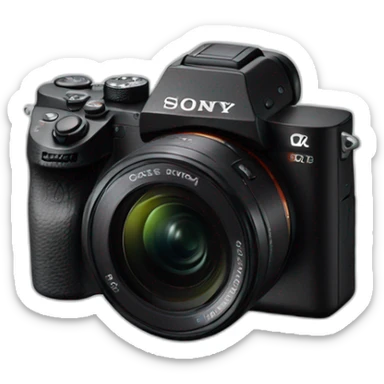 sony camera sticker